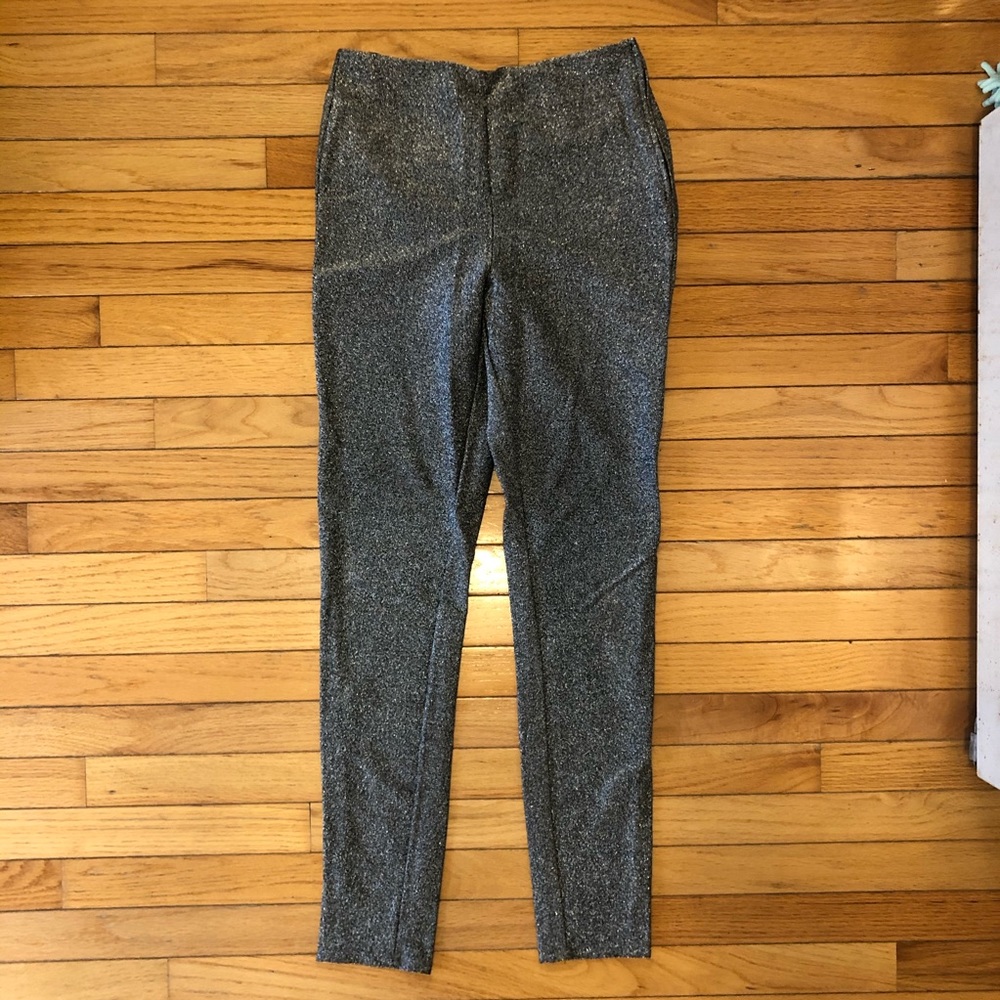 Divided by H&M Women's or Junior's Sparkly Silver / Black Dress Pants Size 10
